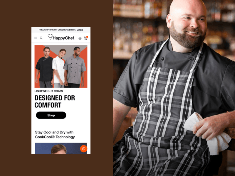 Case Study Project Image Happy Chef